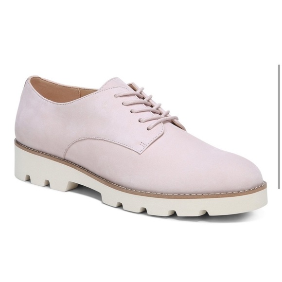 RARE VIONIC ADINA SUEDE PLATFORM OXFORD LOAFERS - Picture 1 of 11